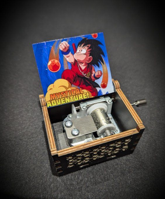 Boîte à musique en bois, Music box DBZ - Mystical Adventure